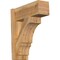 Ekena Millwork Balboa Block Rough Sawn Outlooker, Western Red Cedar, 8"W x 20"D x 24"H OUT08X20X24BOA05RWR - alternate 1